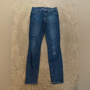 PAIGE Blue Skinny Jeans Classic Style